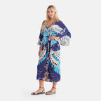 LA MAREY placement  print kimono