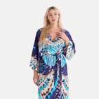 LA MAREY placement  print kimono
