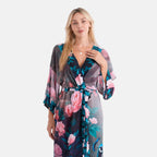 LA MAREY placement  print kimono