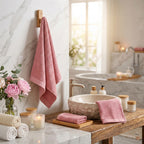 Set of 3 bamboo towel Material:Loop:100% bamboo Base fabric:100% cotton