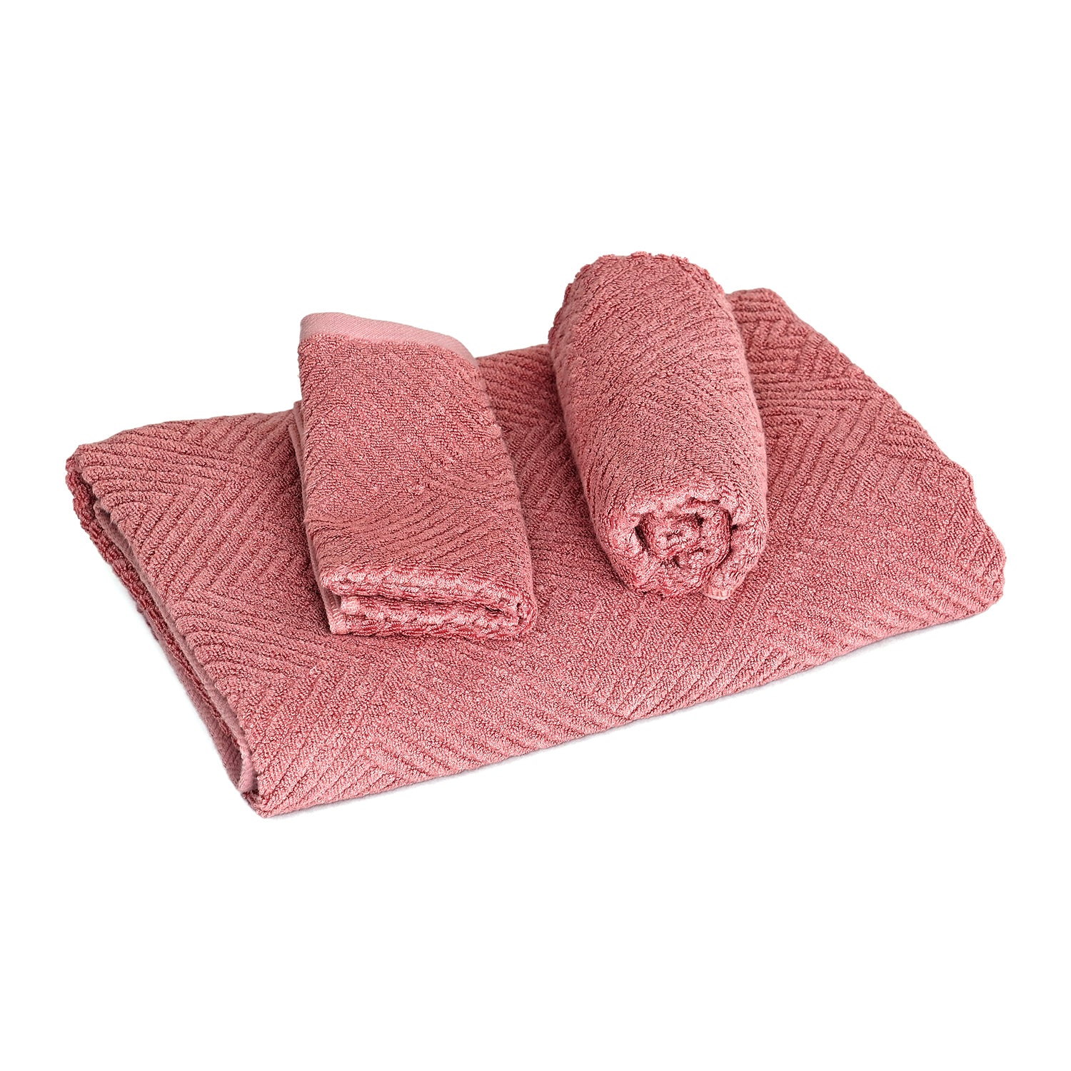 Set of 3 bamboo towel Material:Loop:100% bamboo Base fabric:100% cotton
