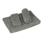 Set of 3 bamboo towel Material:Loop:100% bamboo Base fabric:100% cotton