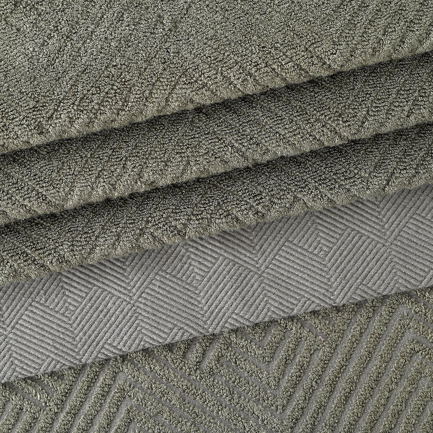 Set of 3 bamboo towel Material:Loop:100% bamboo Base fabric:100% cotton