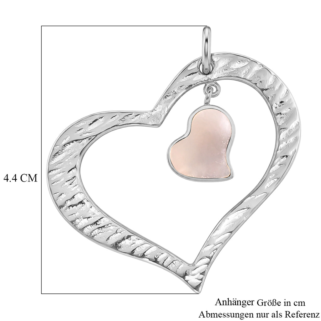 D'Joy Royal Bali -  Perlmutt Anhänger 925 Silber 1.20 ct