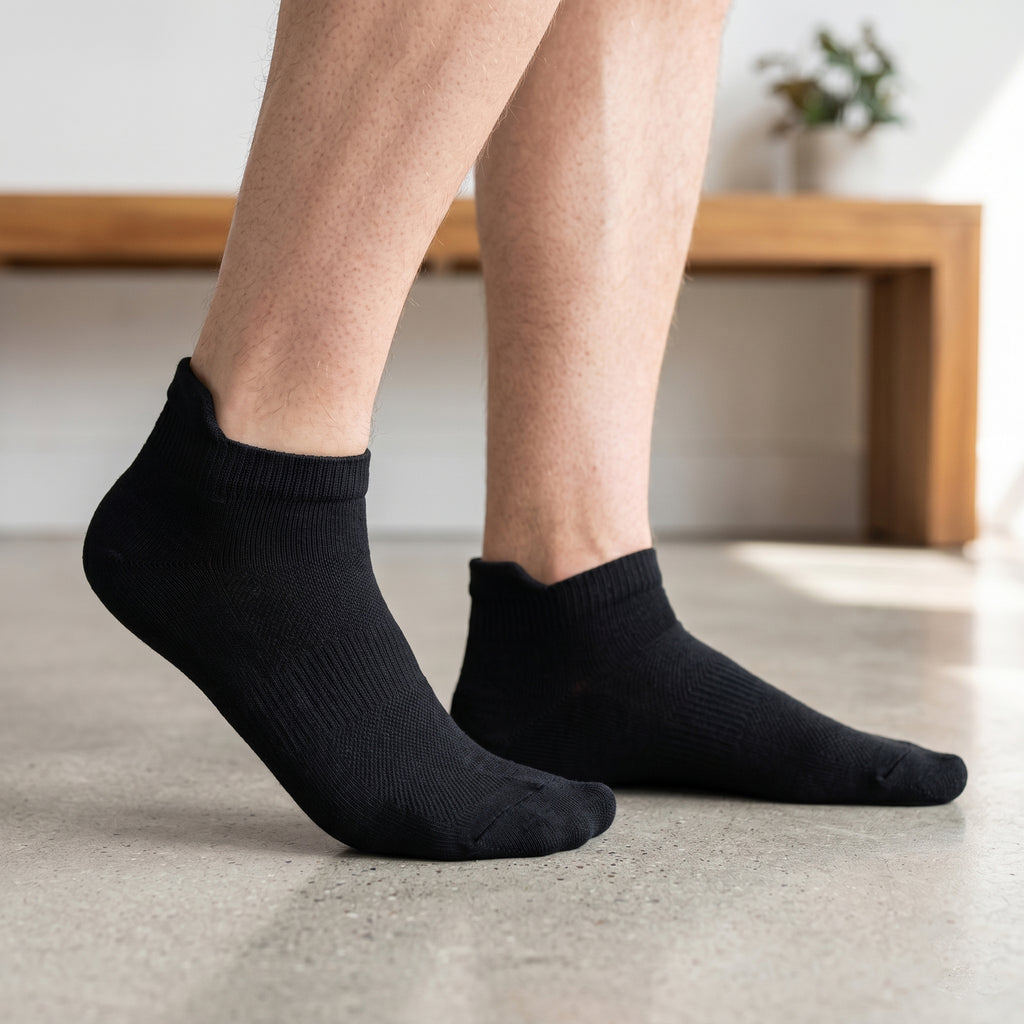 Tommle Copper Sot of 4 lnfrared Compression Socks Sweat-wicking and deodorizing, with self-heating effect