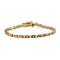 D'Joy Multi Saphir und äthiopisches Welo Opal 19cm Armband - 8 ct.
