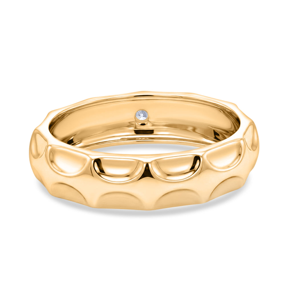 LUXURIANT DIAMOND - Lab Grown Diamant SI-GH Ring 925 Silber Rhodiniert (Größe 19.00) ca. 0.15 ct