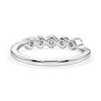 LUXURIANT DIAMOND - Lab Grown Diamant SI-GH Ring 925 Silber Rhodiniert (Größe 20.00) ca. 0.25 ct