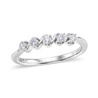 LUXURIANT DIAMOND - Lab Grown Diamant SI-GH Ring 925 Silber Rhodiniert (Größe 20.00) ca. 0.25 ct