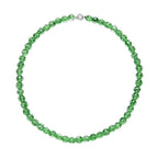 Grüne Murano-Stil Glas Halskette ca. 50 cm, nickelfreie Legierung, 329.00 ct